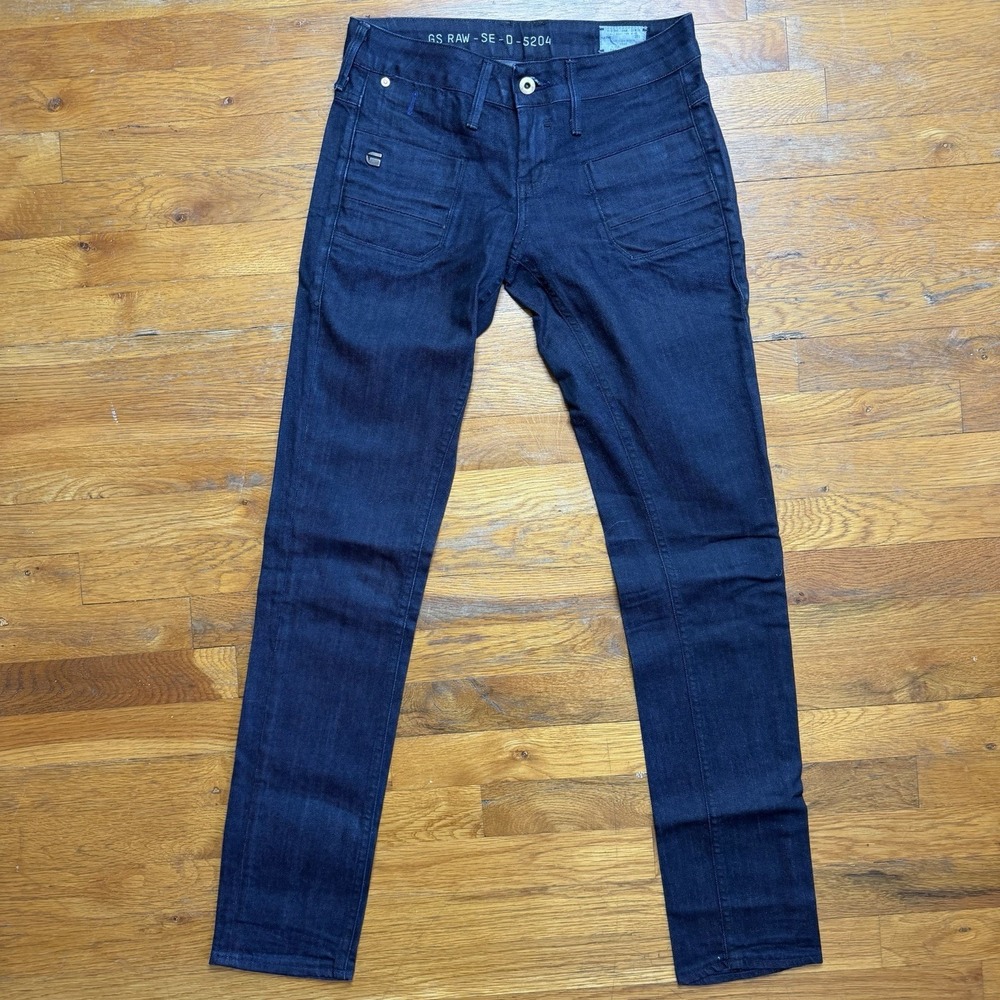 G-STAR‎ SHIPMATE SKINNY Womens Jeans 29x34 Dark Blue Denim  SE-D-5204